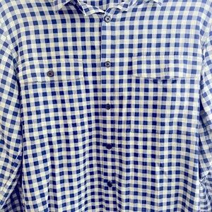 Theory Check Print Button Flap Cargo Pocket BARIET ANAWAN. Ultra light cotton